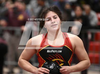 Thumbnail 3 in CIF-SS Girls Masters Wrestling 2/2 photogallery.