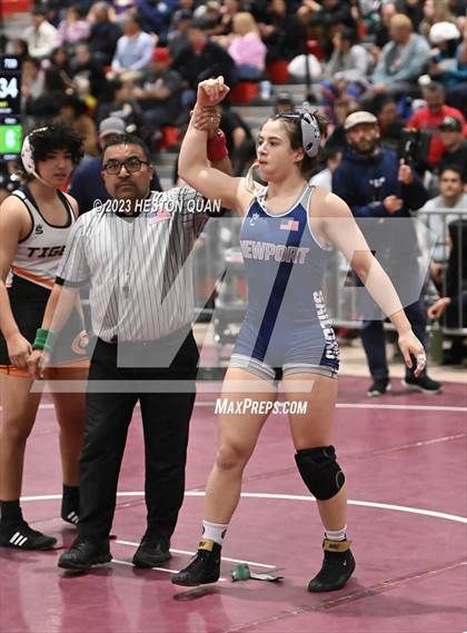 Thumbnail 2 in CIF-SS Girls Masters Wrestling 2/2 photogallery.