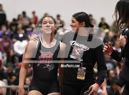 Thumbnail 1 in CIF-SS Girls Masters Wrestling 2/2 photogallery.
