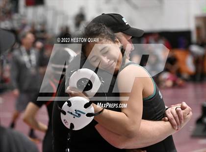 Thumbnail 1 in CIF-SS Girls Masters Wrestling 2/2 photogallery.
