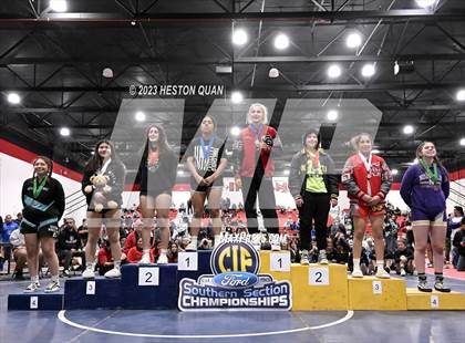 Thumbnail 3 in CIF-SS Girls Masters Wrestling 2/2 photogallery.