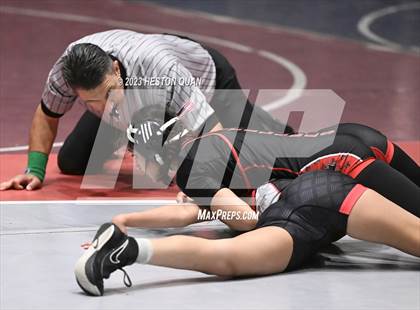 Thumbnail 2 in CIF-SS Girls Masters Wrestling 2/2 photogallery.