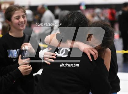 Thumbnail 3 in CIF-SS Girls Masters Wrestling 2/2 photogallery.