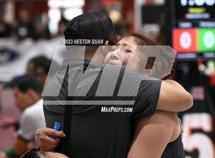 Thumbnail 1 in CIF-SS Girls Masters Wrestling 2/2 photogallery.