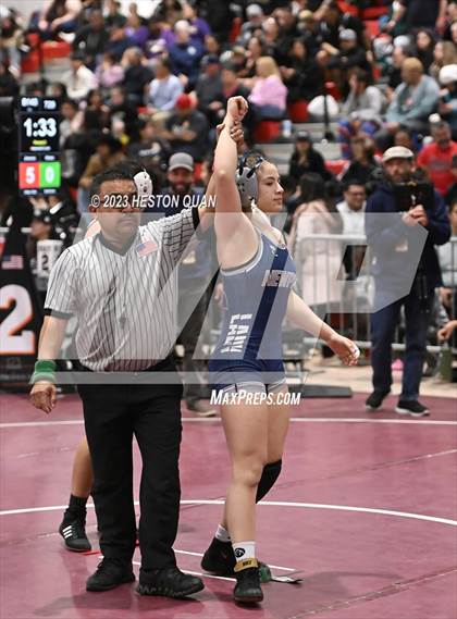 Thumbnail 1 in CIF-SS Girls Masters Wrestling 2/2 photogallery.