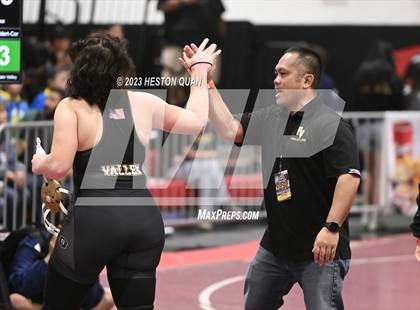 Thumbnail 1 in CIF-SS Girls Masters Wrestling 2/2 photogallery.