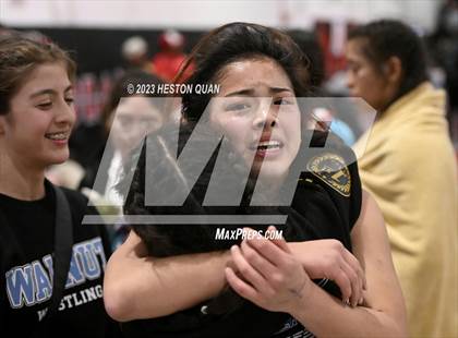 Thumbnail 1 in CIF-SS Girls Masters Wrestling 2/2 photogallery.