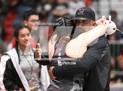Thumbnail 2 in CIF-SS Girls Masters Wrestling 2/2 photogallery.