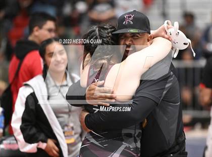 Thumbnail 3 in CIF-SS Girls Masters Wrestling 2/2 photogallery.