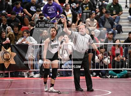 Thumbnail 3 in CIF-SS Girls Masters Wrestling 2/2 photogallery.