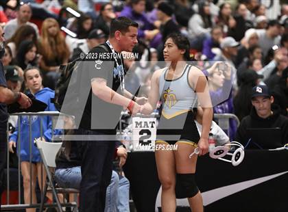 Thumbnail 1 in CIF-SS Girls Masters Wrestling 2/2 photogallery.