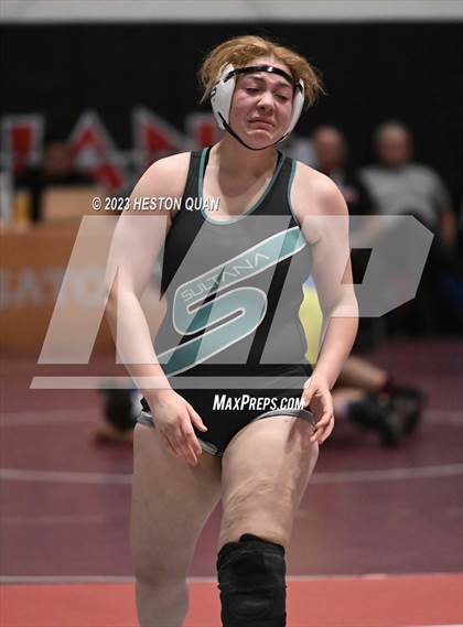 Thumbnail 3 in CIF-SS Girls Masters Wrestling 2/2 photogallery.