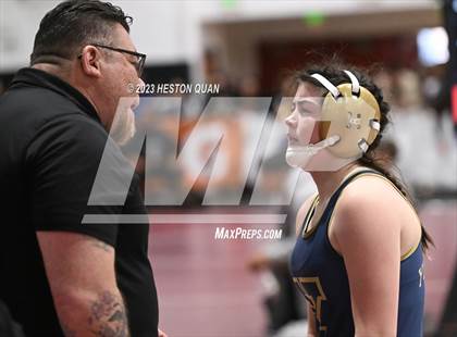 Thumbnail 3 in CIF-SS Girls Masters Wrestling 2/2 photogallery.