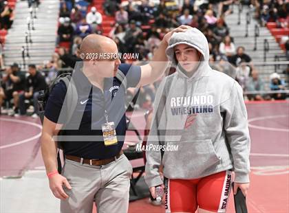 Thumbnail 3 in CIF-SS Girls Masters Wrestling 2/2 photogallery.