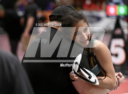 Thumbnail 2 in CIF-SS Girls Masters Wrestling 2/2 photogallery.