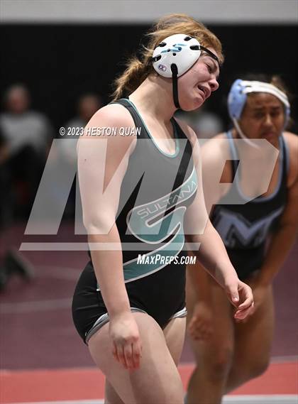 Thumbnail 3 in CIF-SS Girls Masters Wrestling 2/2 photogallery.