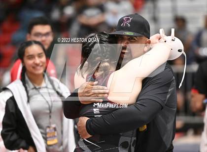 Thumbnail 3 in CIF-SS Girls Masters Wrestling 2/2 photogallery.