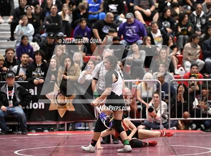 Thumbnail 2 in CIF-SS Girls Masters Wrestling 2/2 photogallery.