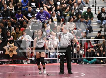 Thumbnail 2 in CIF-SS Girls Masters Wrestling 2/2 photogallery.