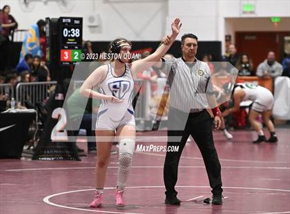 Thumbnail 3 in CIF-SS Girls Masters Wrestling 2/2 photogallery.