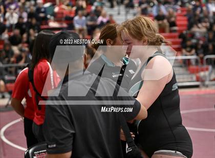 Thumbnail 3 in CIF-SS Girls Masters Wrestling 2/2 photogallery.