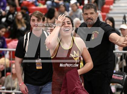 Thumbnail 1 in CIF-SS Girls Masters Wrestling 2/2 photogallery.