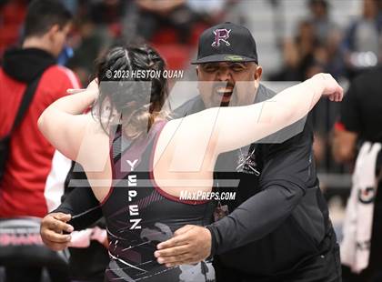 Thumbnail 3 in CIF-SS Girls Masters Wrestling 2/2 photogallery.