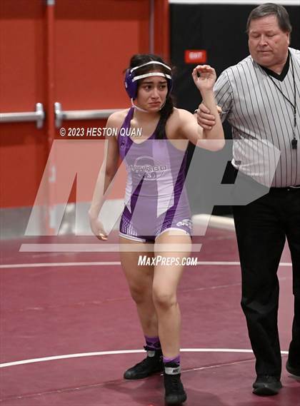 Thumbnail 2 in CIF-SS Girls Masters Wrestling 2/2 photogallery.