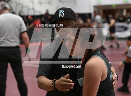 Thumbnail 2 in CIF-SS Girls Masters Wrestling 2/2 photogallery.