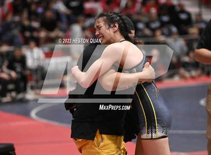 Thumbnail 1 in CIF-SS Girls Masters Wrestling 2/2 photogallery.