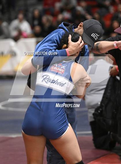 Thumbnail 2 in CIF-SS Girls Masters Wrestling 2/2 photogallery.