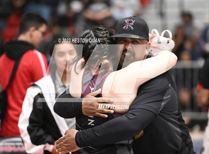 Thumbnail 2 in CIF-SS Girls Masters Wrestling 2/2 photogallery.