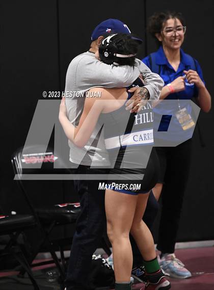 Thumbnail 1 in CIF-SS Girls Masters Wrestling 2/2 photogallery.