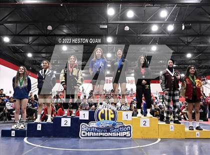 Thumbnail 2 in CIF-SS Girls Masters Wrestling 2/2 photogallery.
