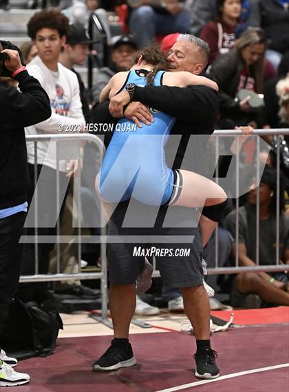 Thumbnail 3 in CIF-SS Girls Masters Wrestling 2/2 photogallery.
