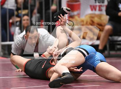 Thumbnail 1 in CIF-SS Girls Masters Wrestling 2/2 photogallery.
