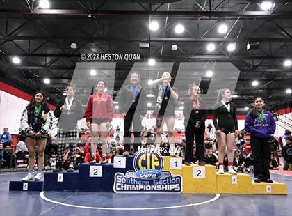 Thumbnail 1 in CIF-SS Girls Masters Wrestling 2/2 photogallery.
