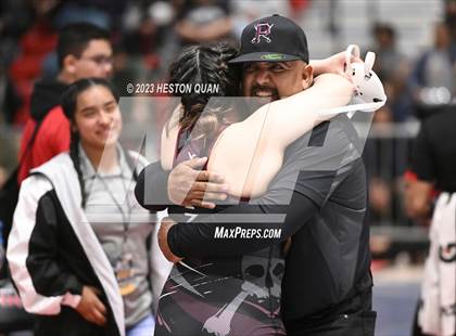 Thumbnail 1 in CIF-SS Girls Masters Wrestling 2/2 photogallery.