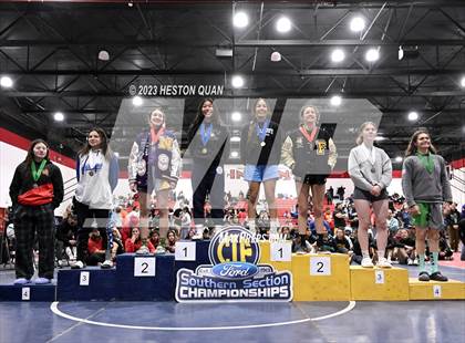 Thumbnail 2 in CIF-SS Girls Masters Wrestling 2/2 photogallery.