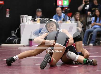 Thumbnail 3 in CIF-SS Girls Masters Wrestling 2/2 photogallery.