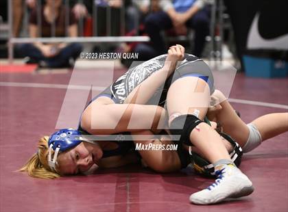 Thumbnail 1 in CIF-SS Girls Masters Wrestling 2/2 photogallery.