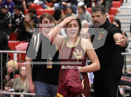 Thumbnail 3 in CIF-SS Girls Masters Wrestling 2/2 photogallery.