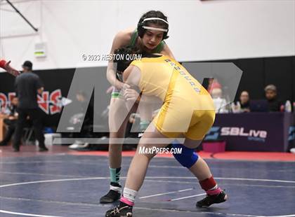Thumbnail 2 in CIF-SS Girls Masters Wrestling 2/2 photogallery.