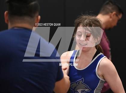Thumbnail 3 in CIF-SS Girls Masters Wrestling 2/2 photogallery.