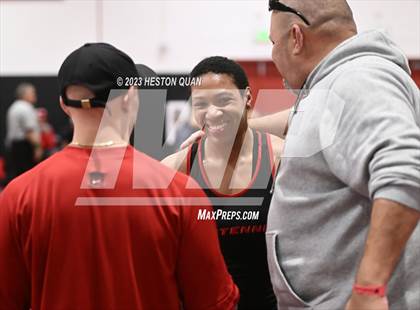 Thumbnail 3 in CIF-SS Girls Masters Wrestling 2/2 photogallery.