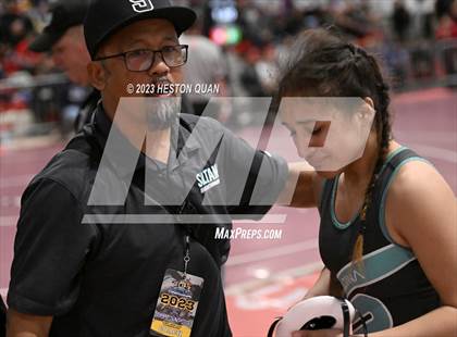 Thumbnail 3 in CIF-SS Girls Masters Wrestling 2/2 photogallery.