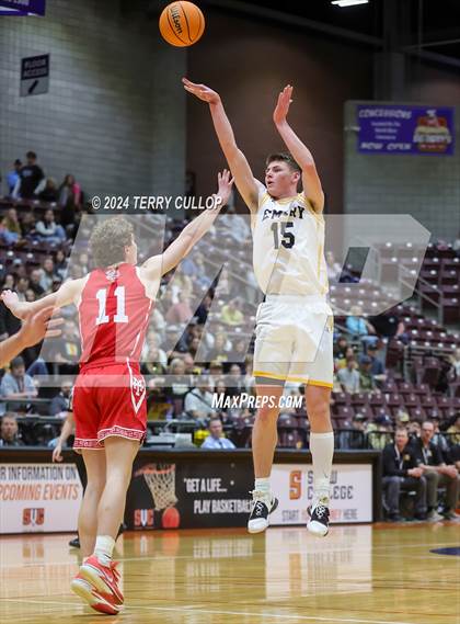 Thumbnail 1 in Manti vs. Emery (UHSAA 3A 5th / 6th Place) photogallery.