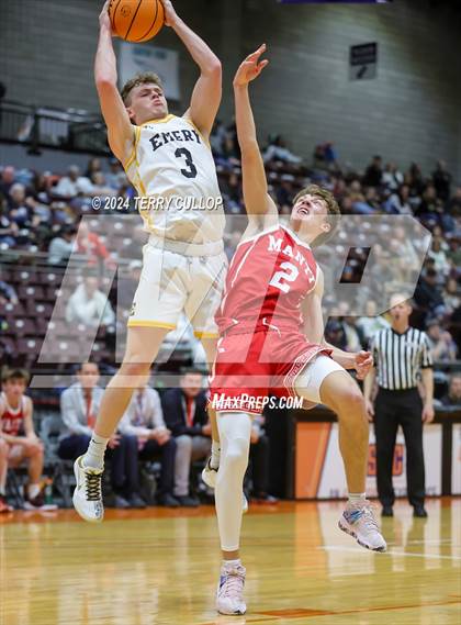 Thumbnail 1 in Manti vs. Emery (UHSAA 3A 5th / 6th Place) photogallery.