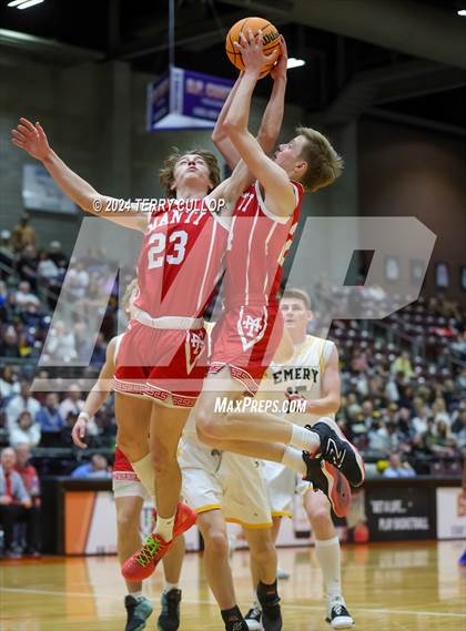 Thumbnail 1 in Manti vs. Emery (UHSAA 3A 5th / 6th Place) photogallery.
