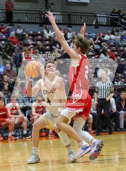 Thumbnail 2 in Manti vs. Emery (UHSAA 3A 5th / 6th Place) photogallery.